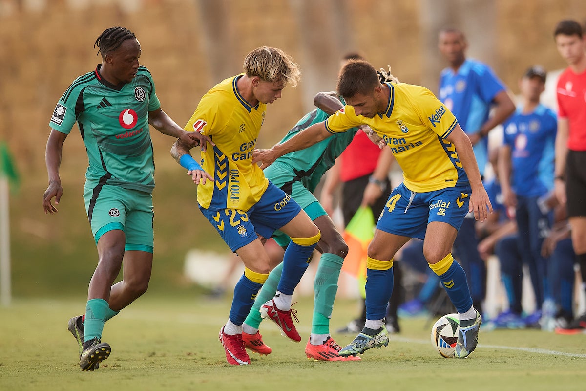El primer amistoso de la UD Las Palmas, en imágenes