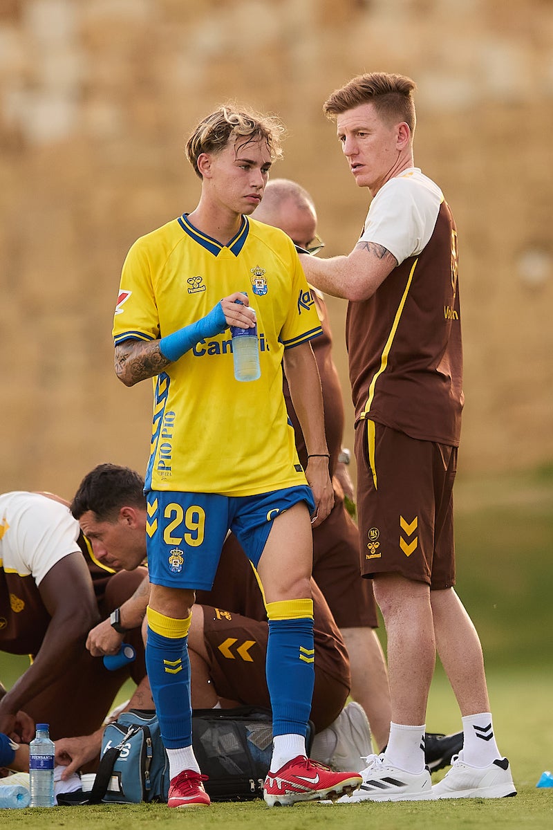 El primer amistoso de la UD Las Palmas, en imágenes