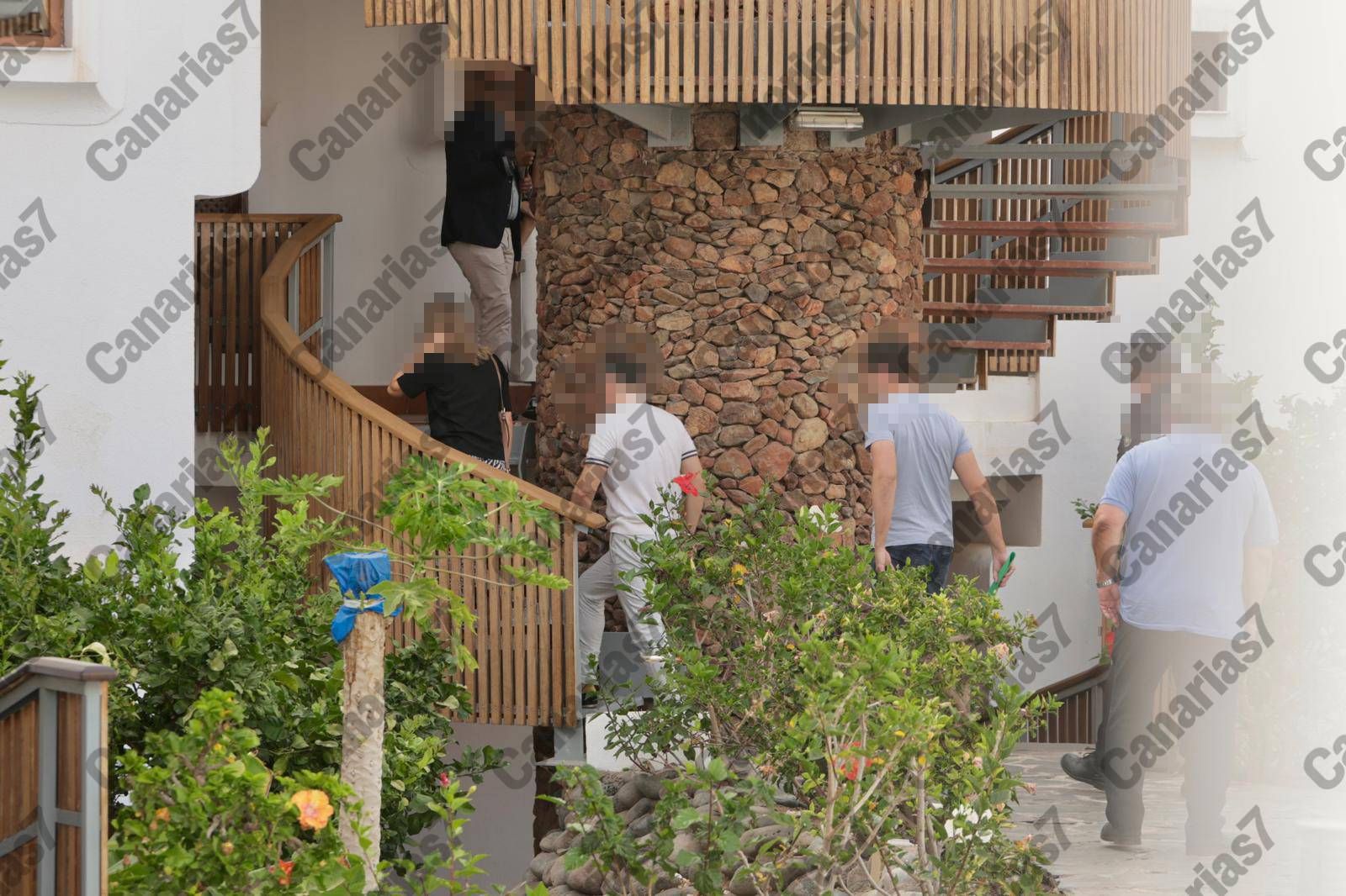 Miguel Gallego vuelve al apartamento donde presuntamente descuartizó a María Dolores Illán