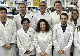 Equipo investigador de la Universidad Complutense participante en la investigación.