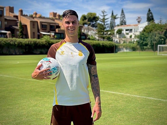 Sergio Barcia, en Marbella.