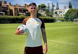 Sergio Barcia, en Marbella.