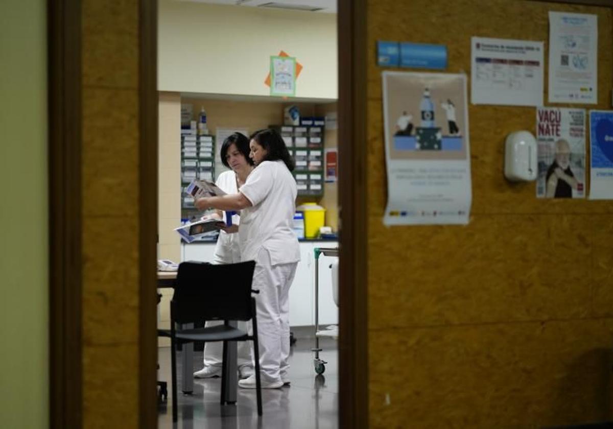 Imagen de archivo de un centro de salud.