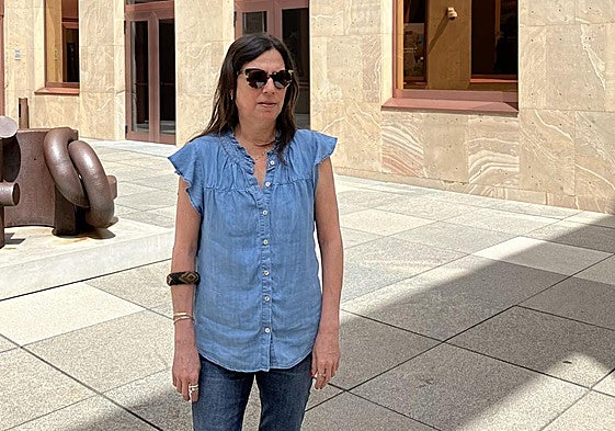 La poeta grancanaria Silvia Rodríguez.