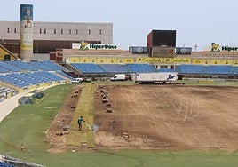 Panorámica del estadio actual del firme del Gran Canaria.