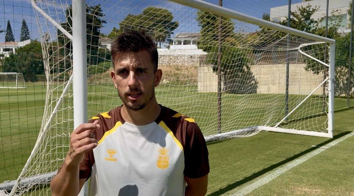 Fuster, delante de la cámara.