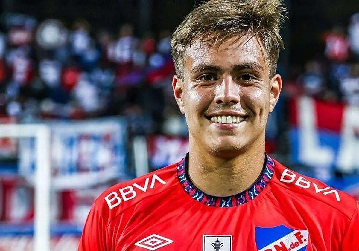 Jeremía Recoba, en una imagen de su etapa en el Nacional de Montevideo.