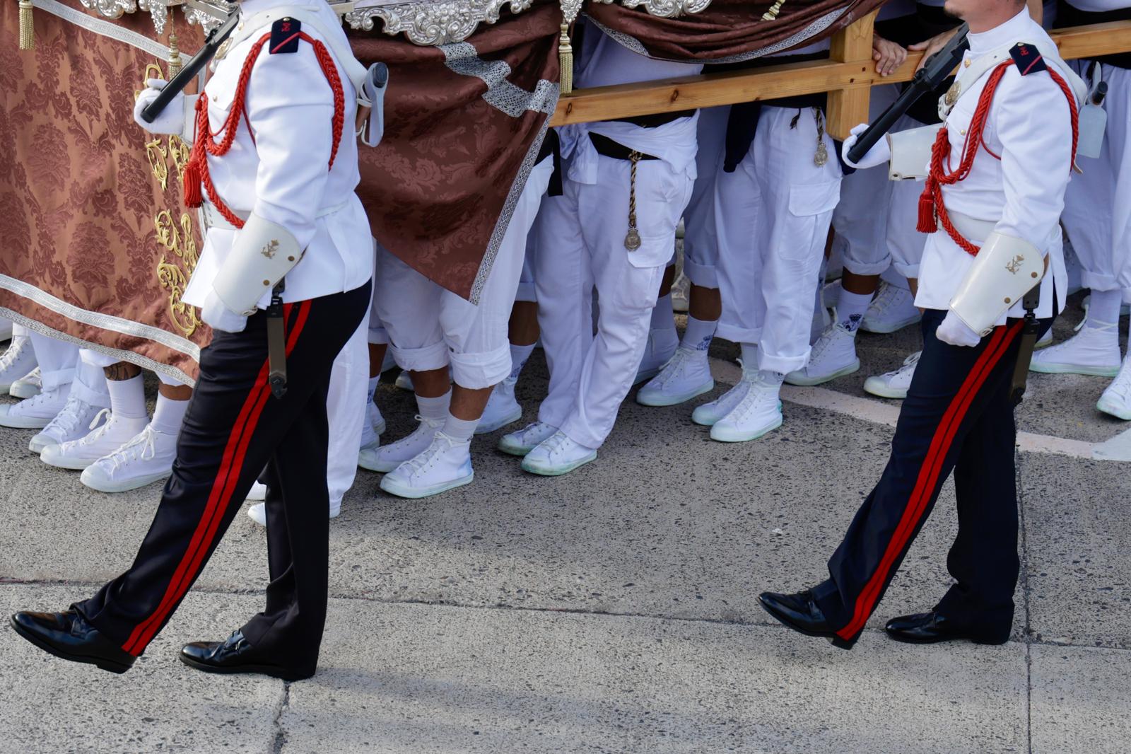 La Isleta se vuelca con la procesión marítima de la Virgen del Carmen
