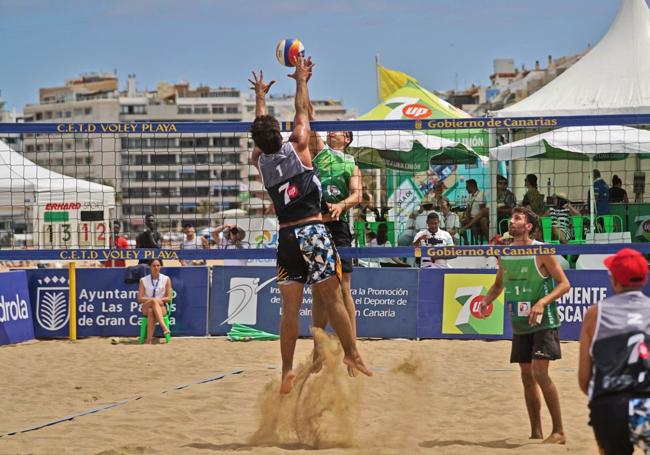 Imagen de la jornada final en categoría masculina.