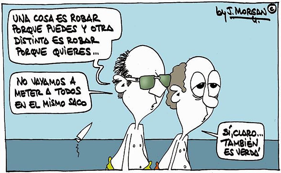 La viñeta de Morgan de este martes 22 de julio