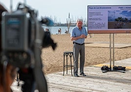 Imagen de Pedro Quevedo el pasado viernes en Alcaravaneras.