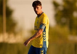 Mar Cardona, en un partido de la pretemporada en Marbella, días atrás.