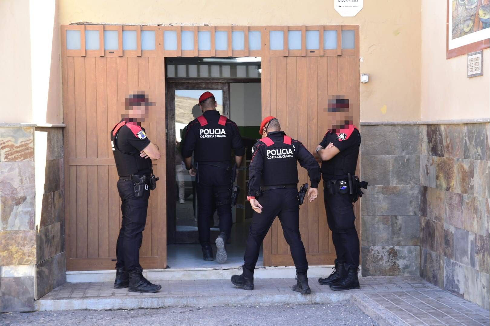 Caso Quórum 77: registro y desalojo del centro de menores en El Cabrón y de la sede