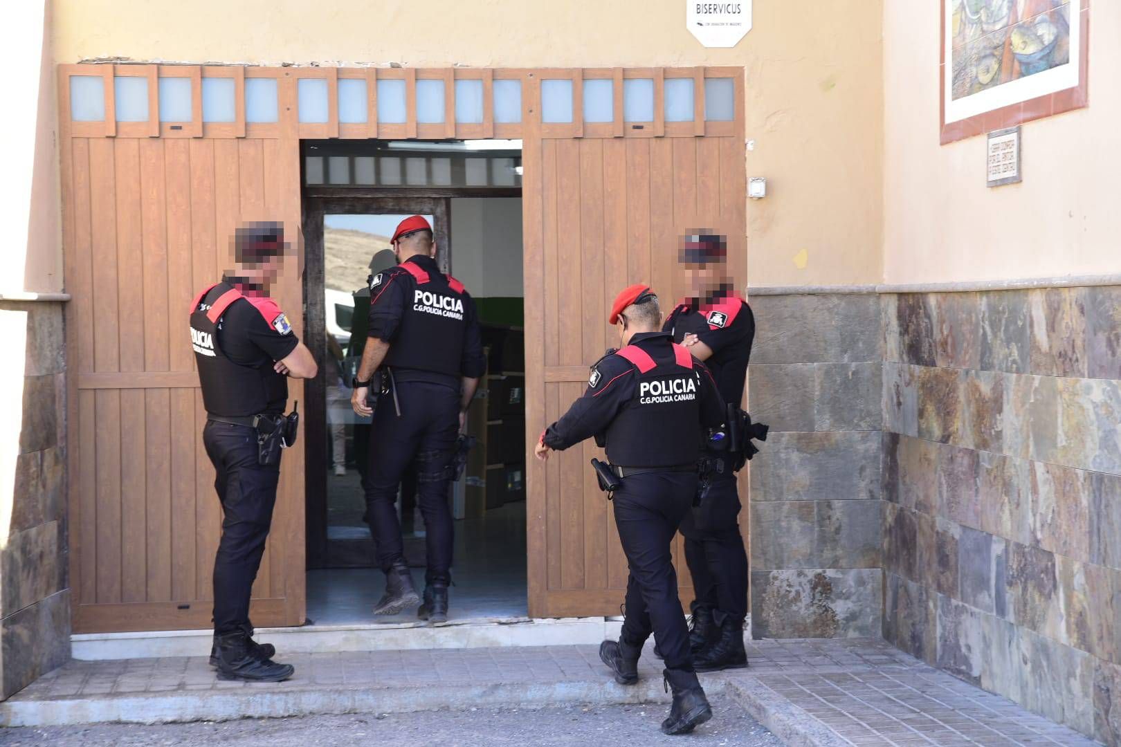 Caso Quórum 77: registro y desalojo del centro de menores en El Cabrón y de la sede