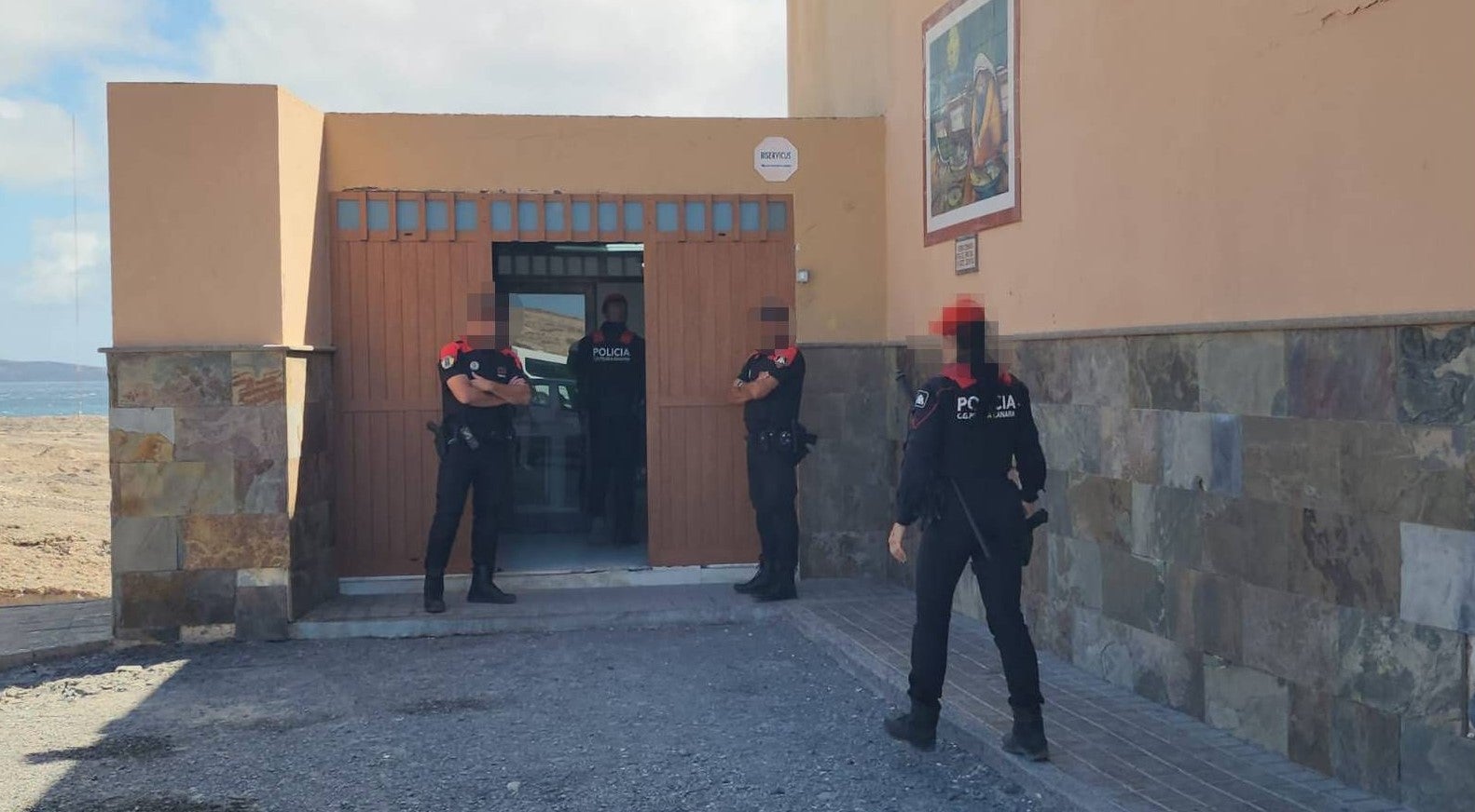 Caso Quórum 77: registro y desalojo del centro de menores en El Cabrón y de la sede