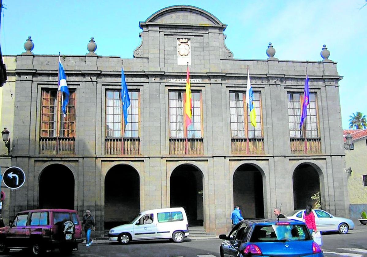 Fachada del Ayuntamiento de San Cristóbal de La Laguna.