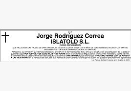 Jorge Rodríguez Correa - ISLATOLD S.L.