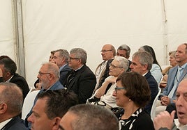 Personal del IAC presente en el acto.