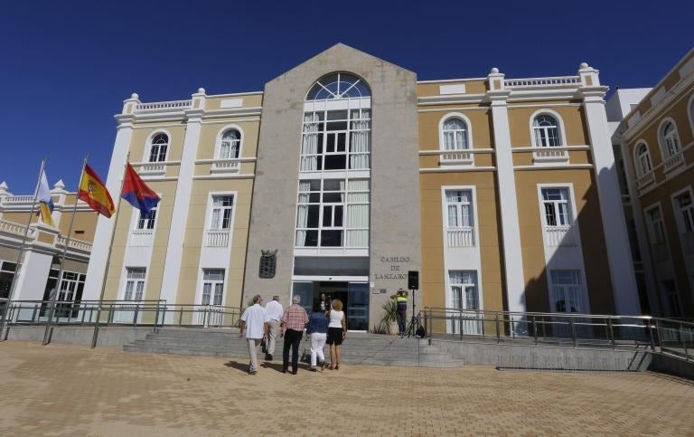 Fachada del Cabildo de Lanzarote.