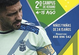 Cartel del campus de Álex Suárez correspondiente a este año.