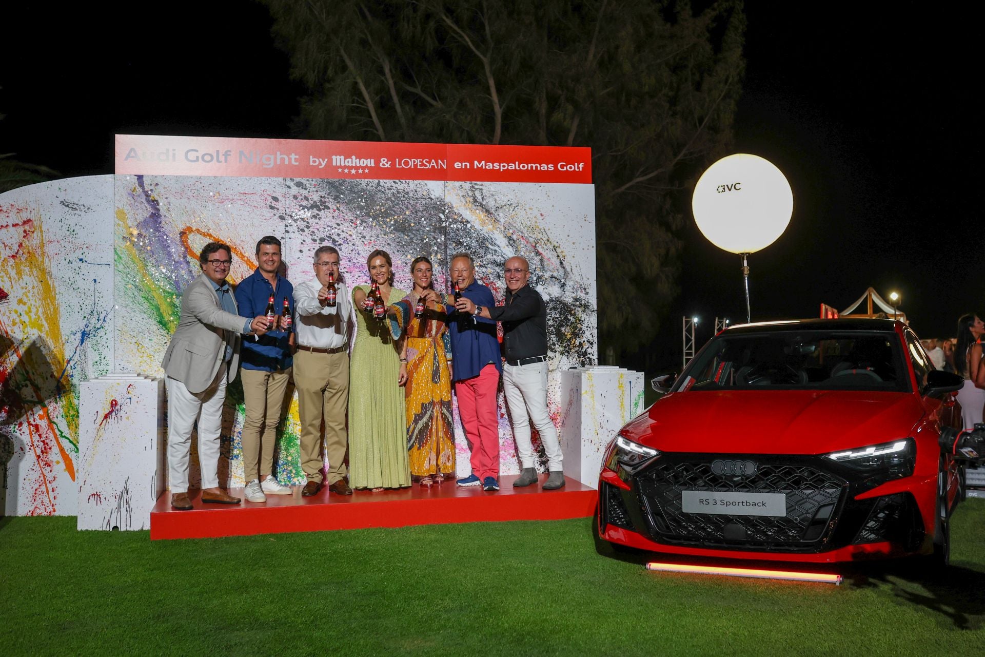 Maspalomas vuelve a brillar con en la nueva edición de Audi Golf Night