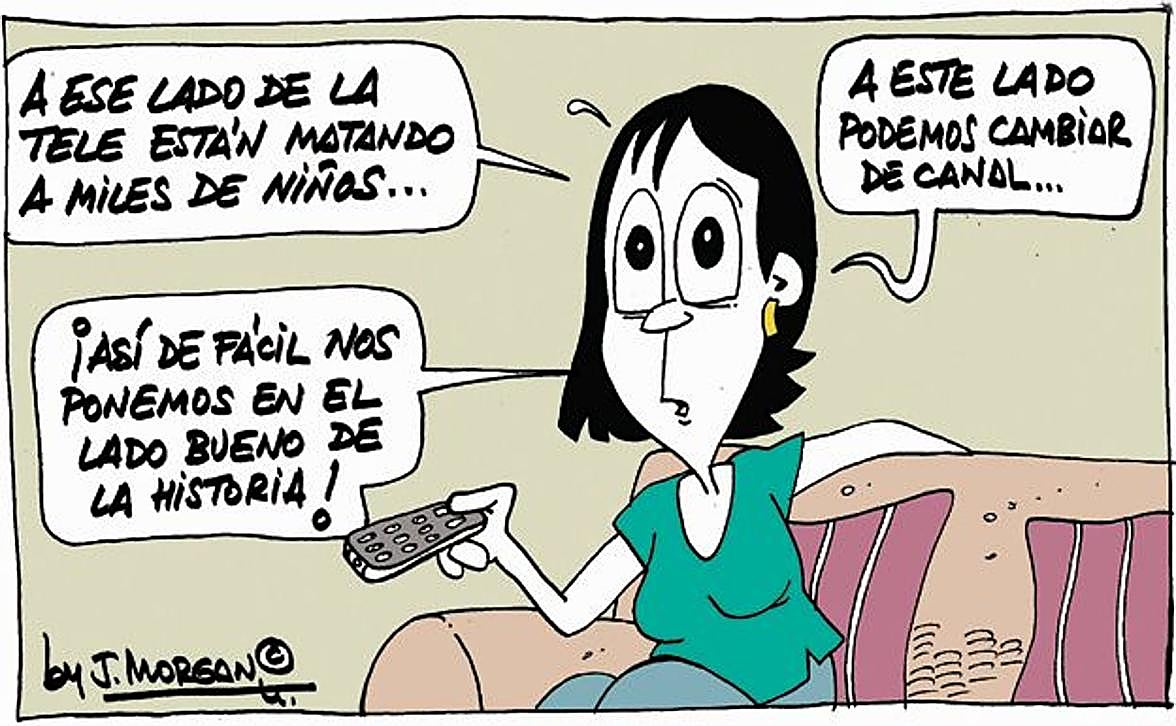 La viñeta de Morgan de este lunes 28 de julio