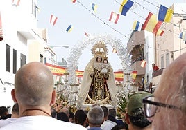 Detalle de la procesión.