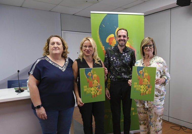 Xili Guzmán, Esther Martín, José García e Inmaculada Medina.