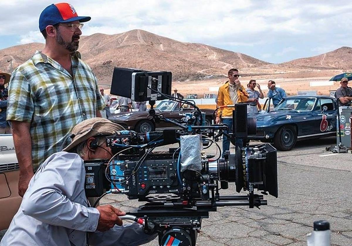 Cámaras durante la grabación de un rodaje el año pasado en las islas.