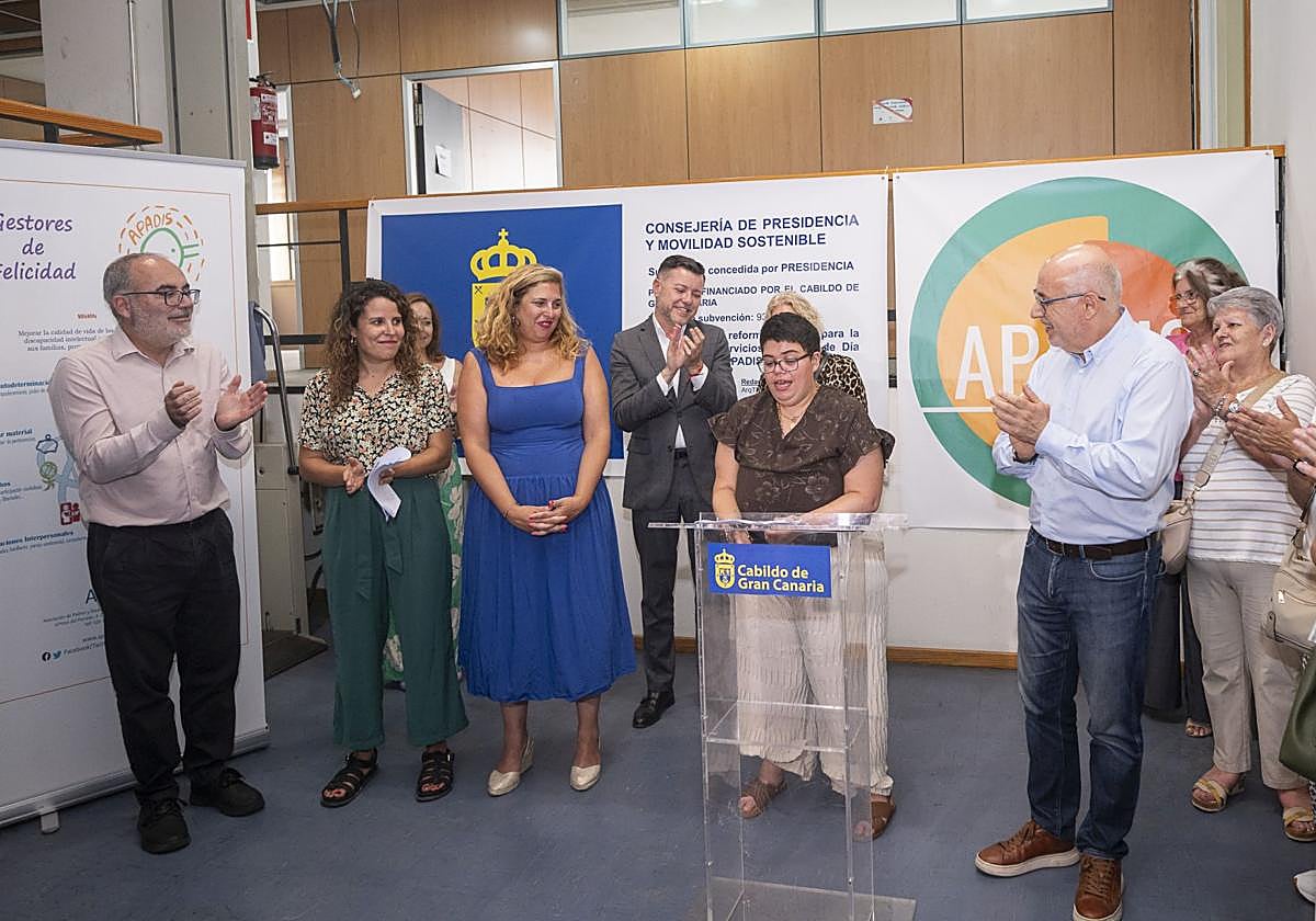 Presentación de la ampliación de las instalaciones de la Asociación Apadis.