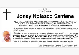 Jonay Nolasco Santana