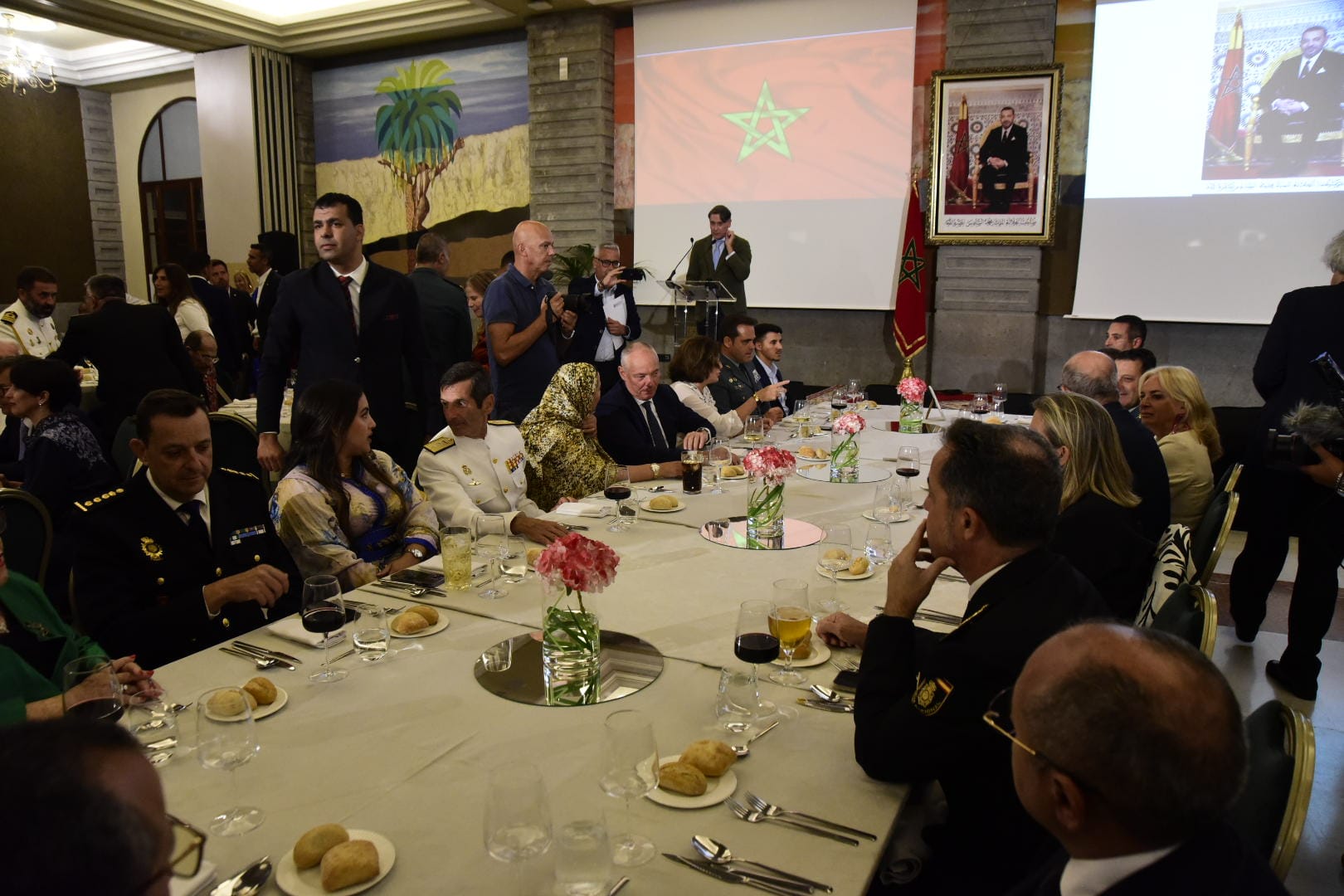 La cena del Consulado de Marruecos en el Hotel Santa Catalina, en imágenes