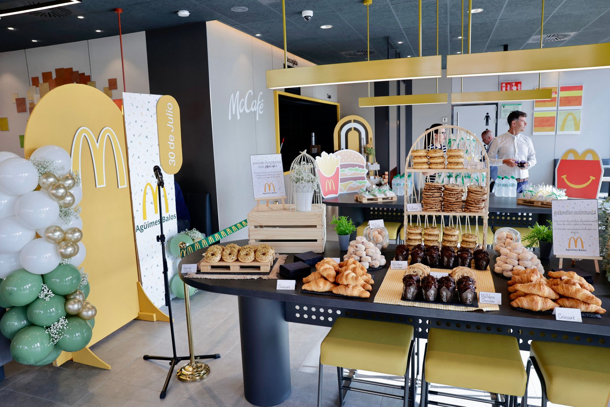 Así fue la inauguración de McDonald&#039;s en Agüimes