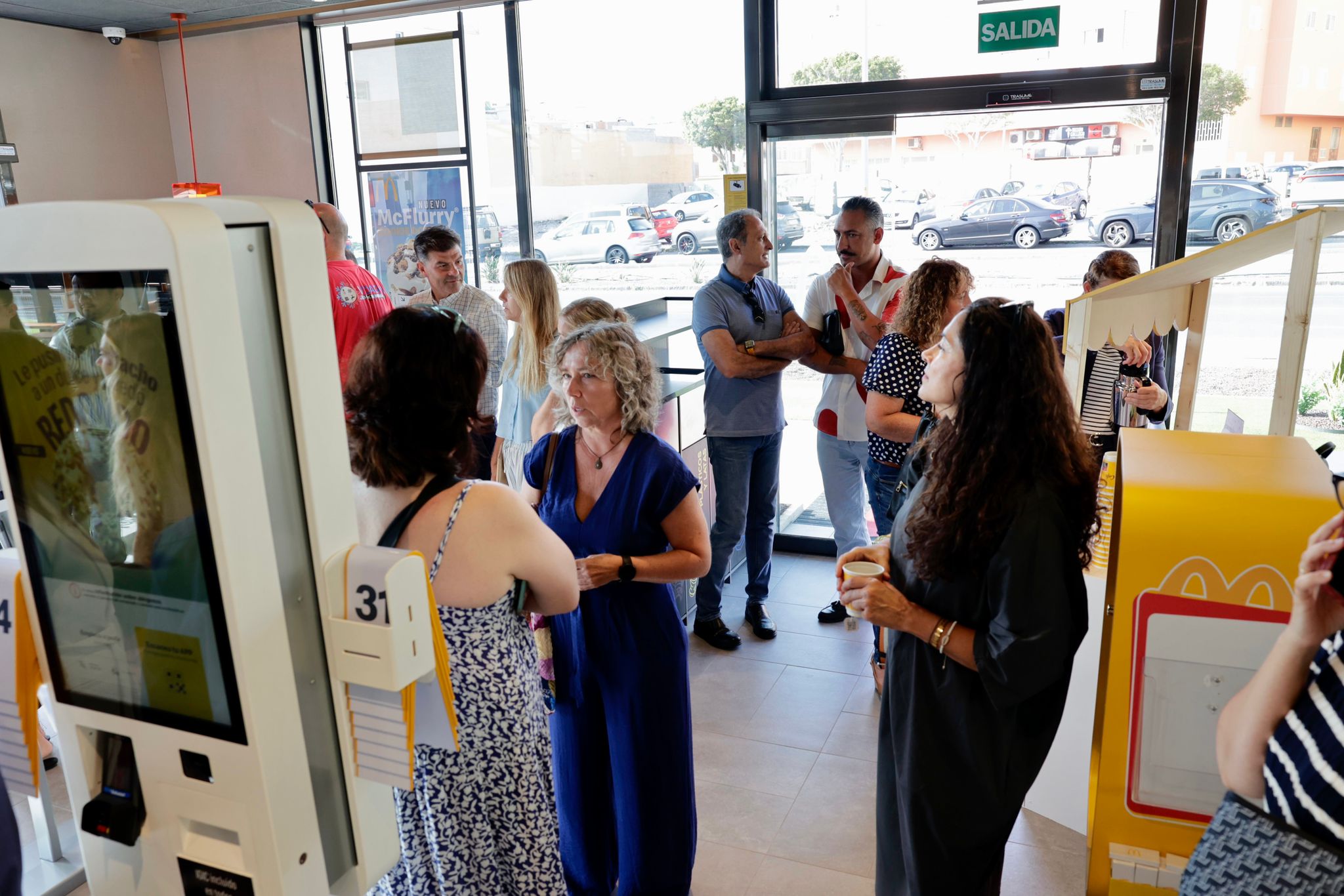 Así fue la inauguración de McDonald&#039;s en Agüimes