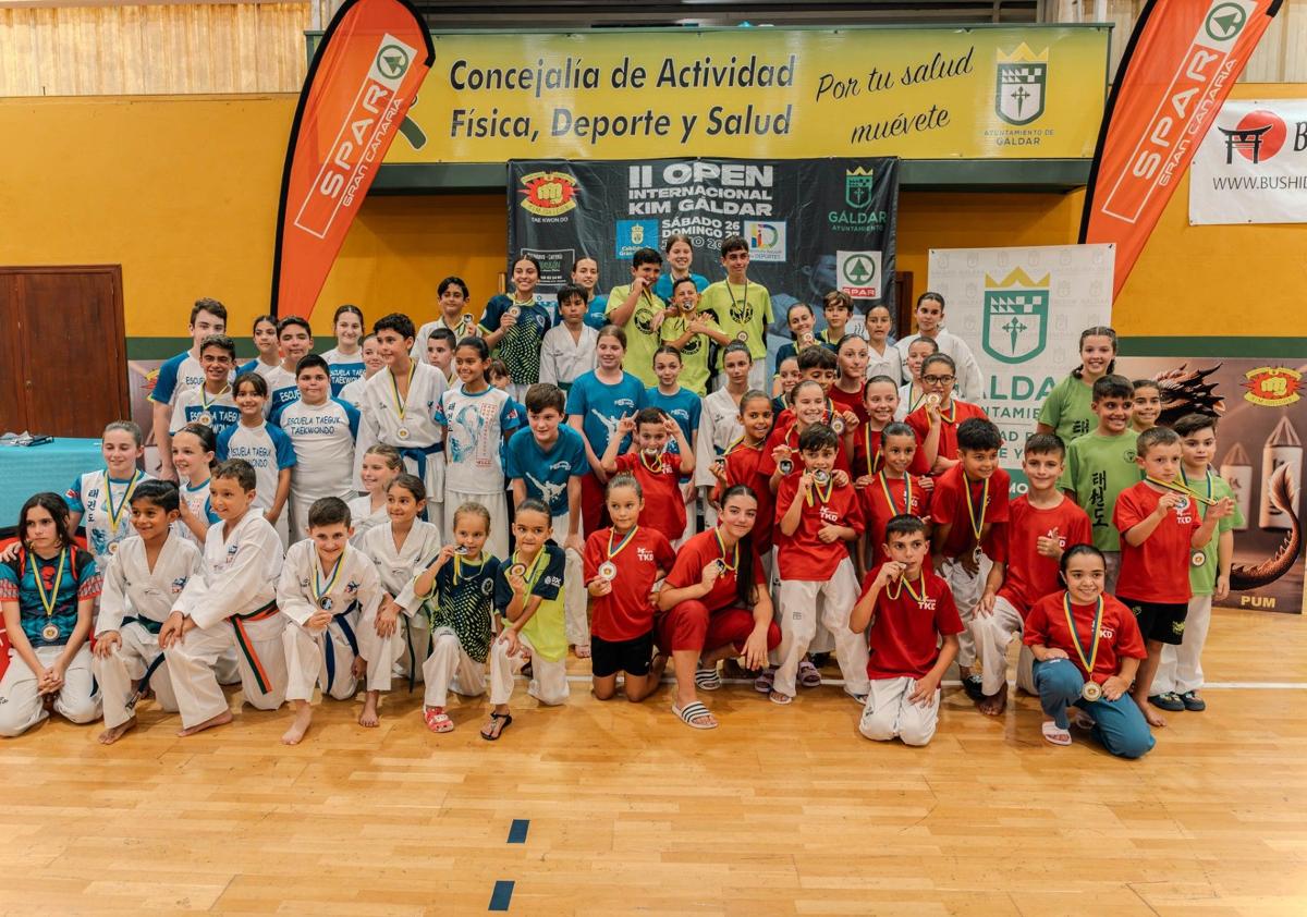 Imagen secundaria 1 - Gáldar se consagra con un Open de altura en el II Internacional Kim Gáldar