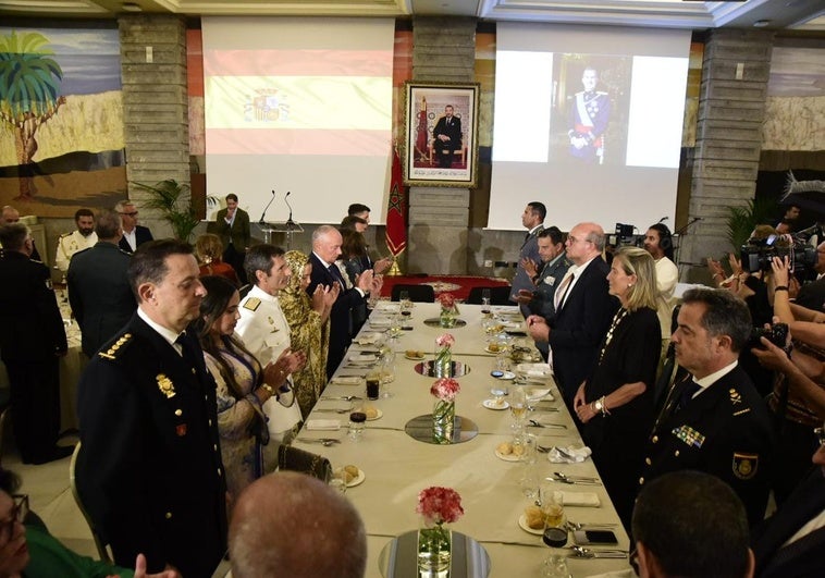 Momento de la cena.