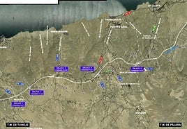 Así queda el trazado de consenso de 21 kilómetros.