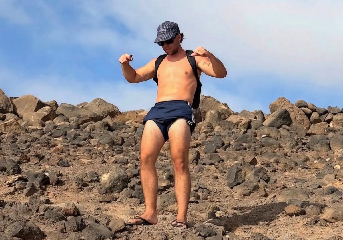 Quevedo disfruta de sus vacaciones en Fuerteventura.