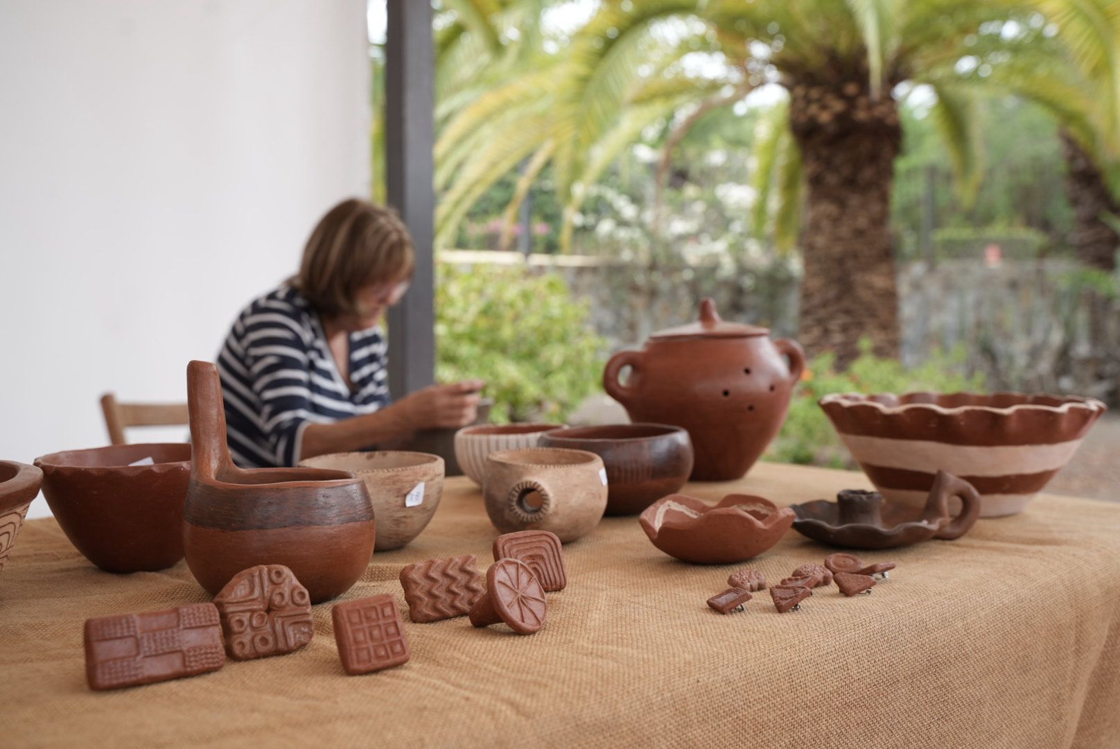 Mercado agrícola y muestra de artesanía Tasate con motivo de las fiestas de San Lorenzo
