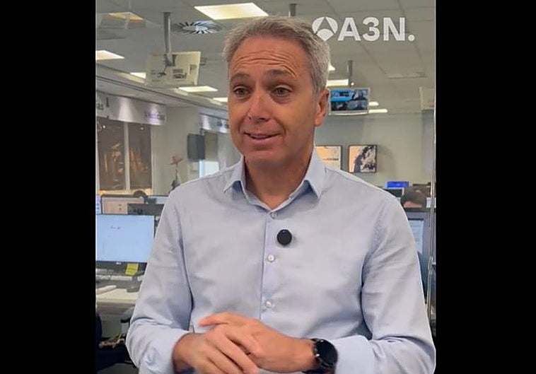 El periodista Vicente Vallés.