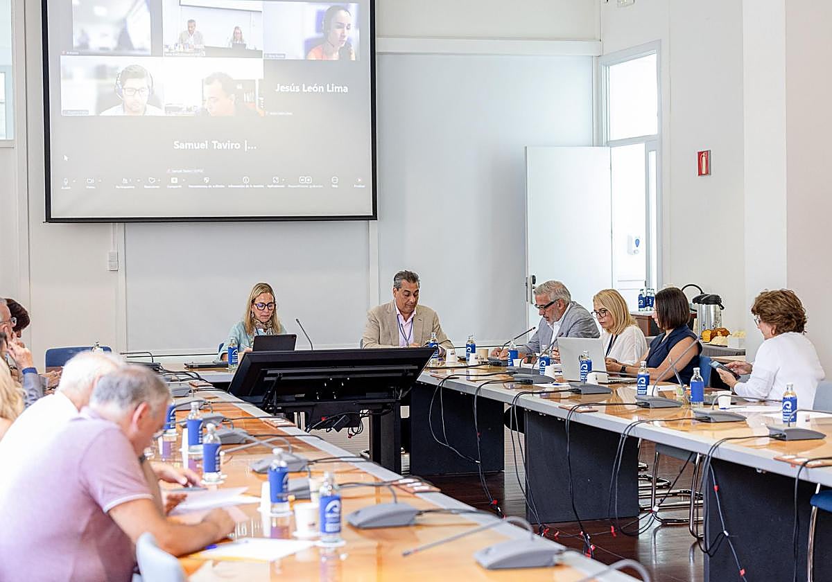 Última reunión del curso del Consejo Social de la ULPGC, celebrada el pasado jueves.