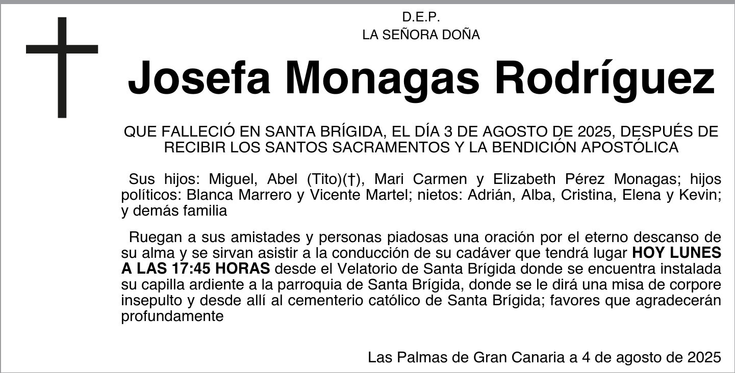 Josefa Monagas Rodríguez