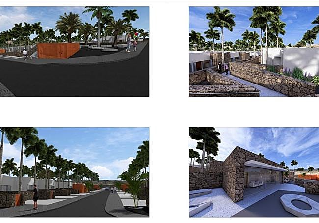 Así serán las 136 viviendas oficiales de Playa Blanca.