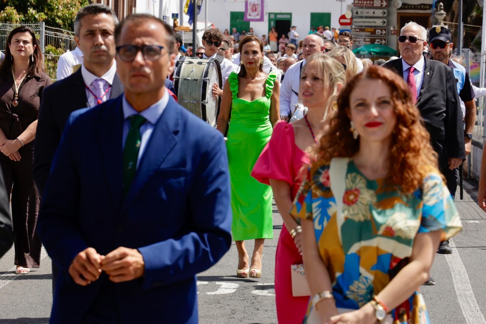 Así lució la procesión del Encuentro en Agaete