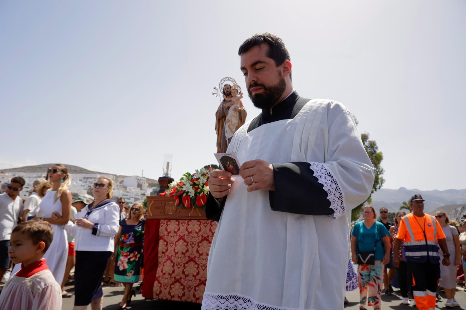 Así lució la procesión del Encuentro en Agaete