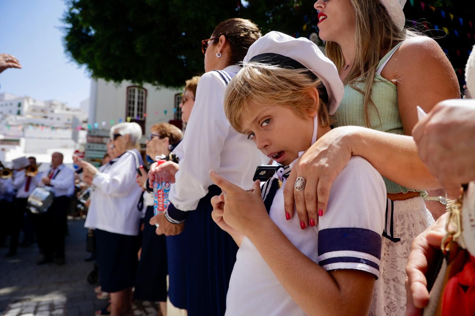 Así lució la procesión del Encuentro en Agaete