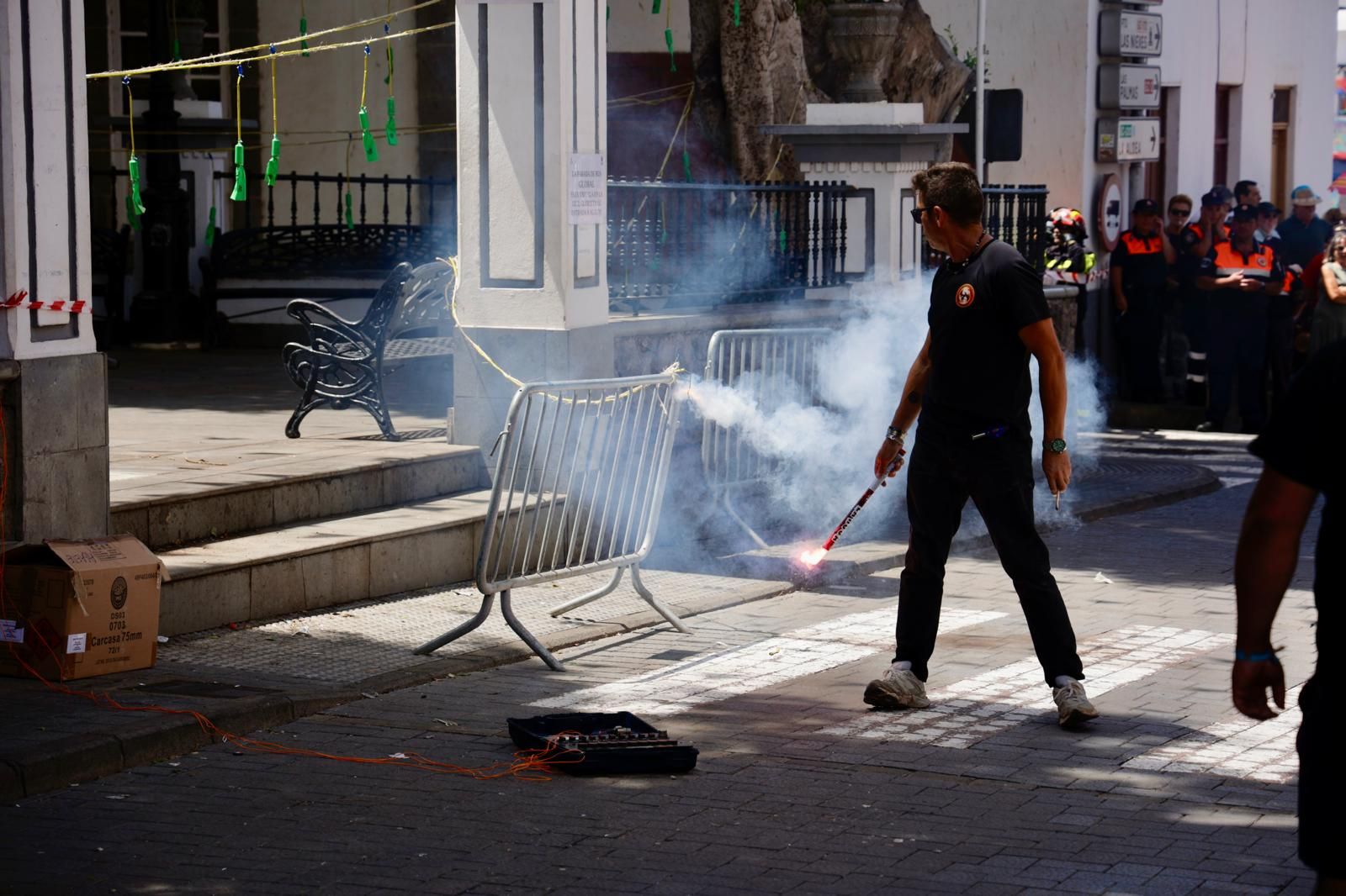 Así lució la procesión del Encuentro en Agaete