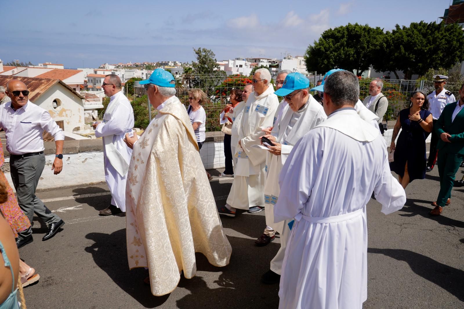 Así lució la procesión del Encuentro en Agaete