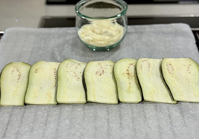 Colocamos las berenjenas