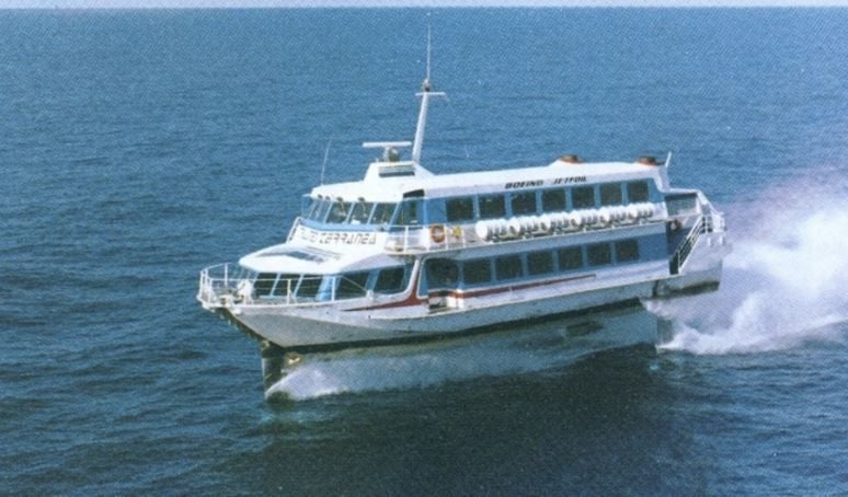 El Jet-Foil cumple 45 años